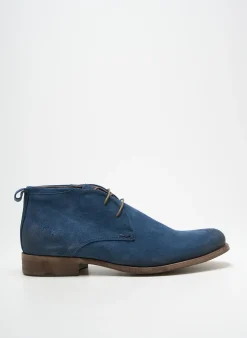 Bottines/boots Bunker Bleu Talon Bas