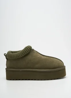 Bottines/boots Colors Of California Vert Talon De 4 À 6cm