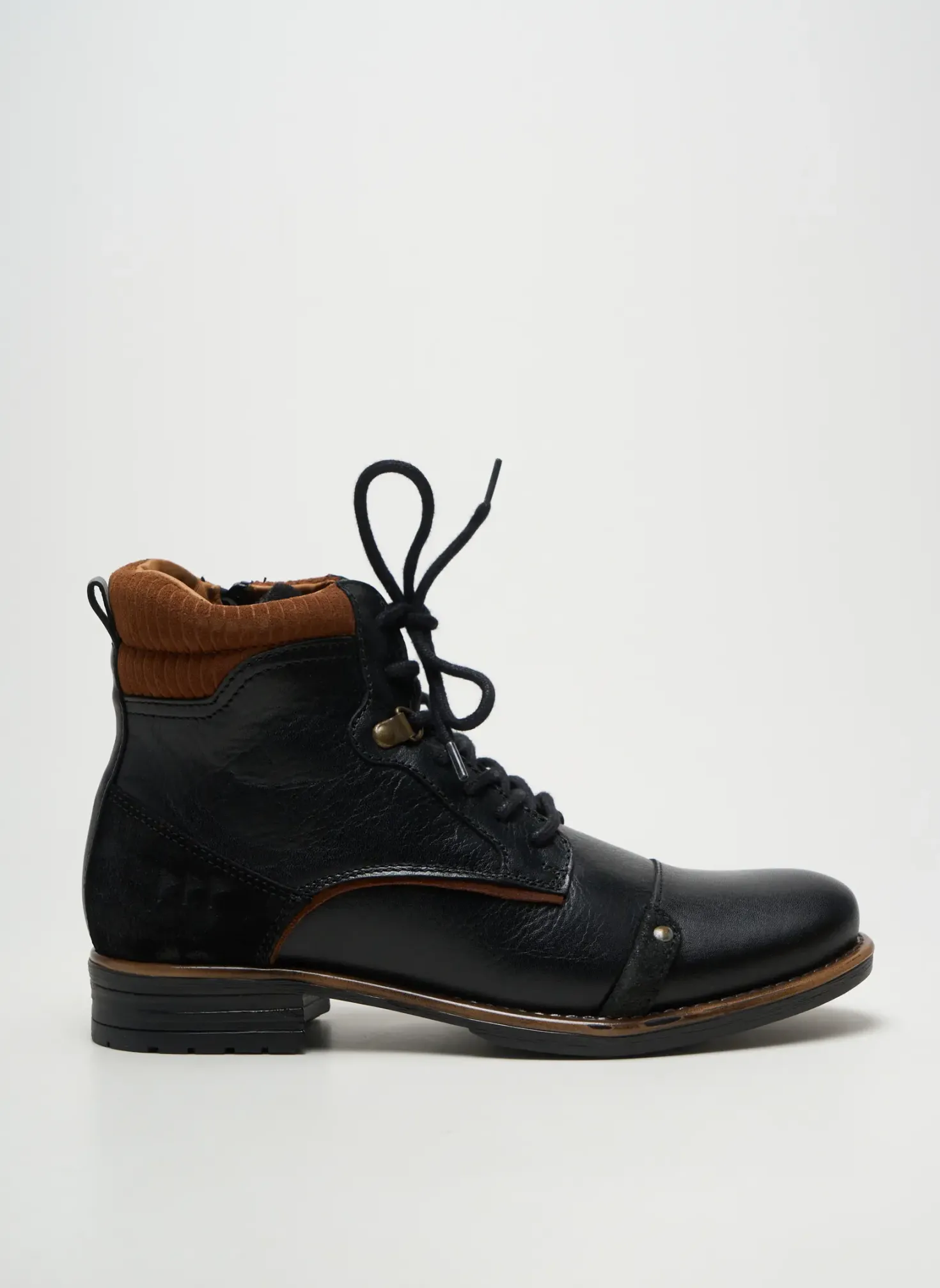 Bottines/boots Cotemer Noir Talon Bas