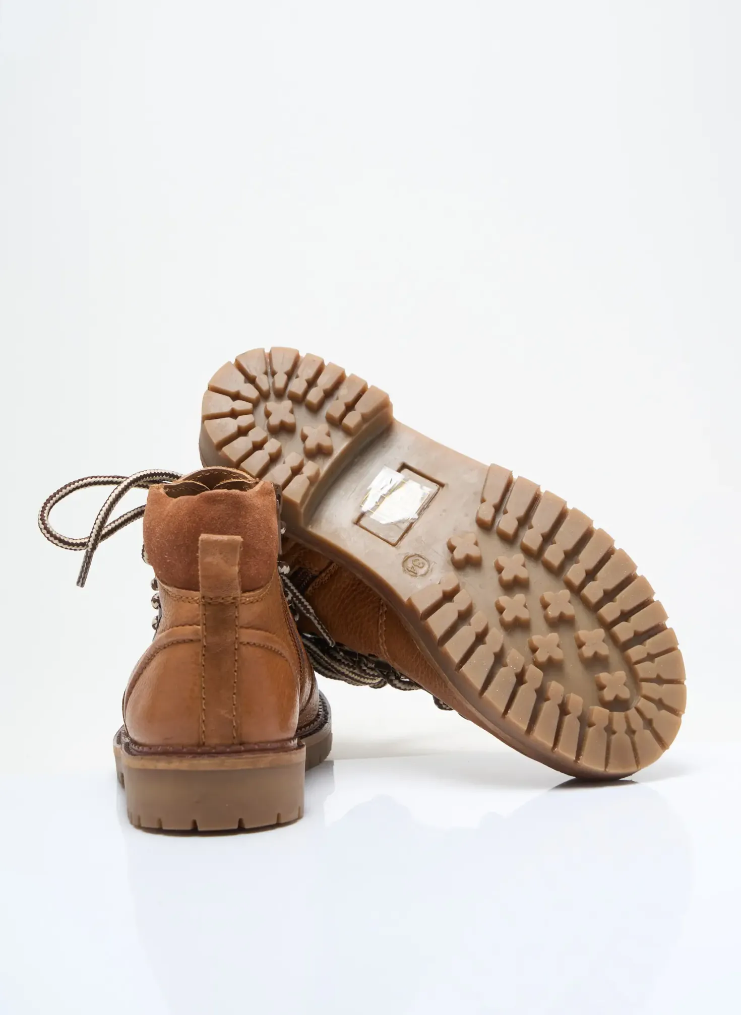 Bottines/boots Cyrillus Marron Talon Bas