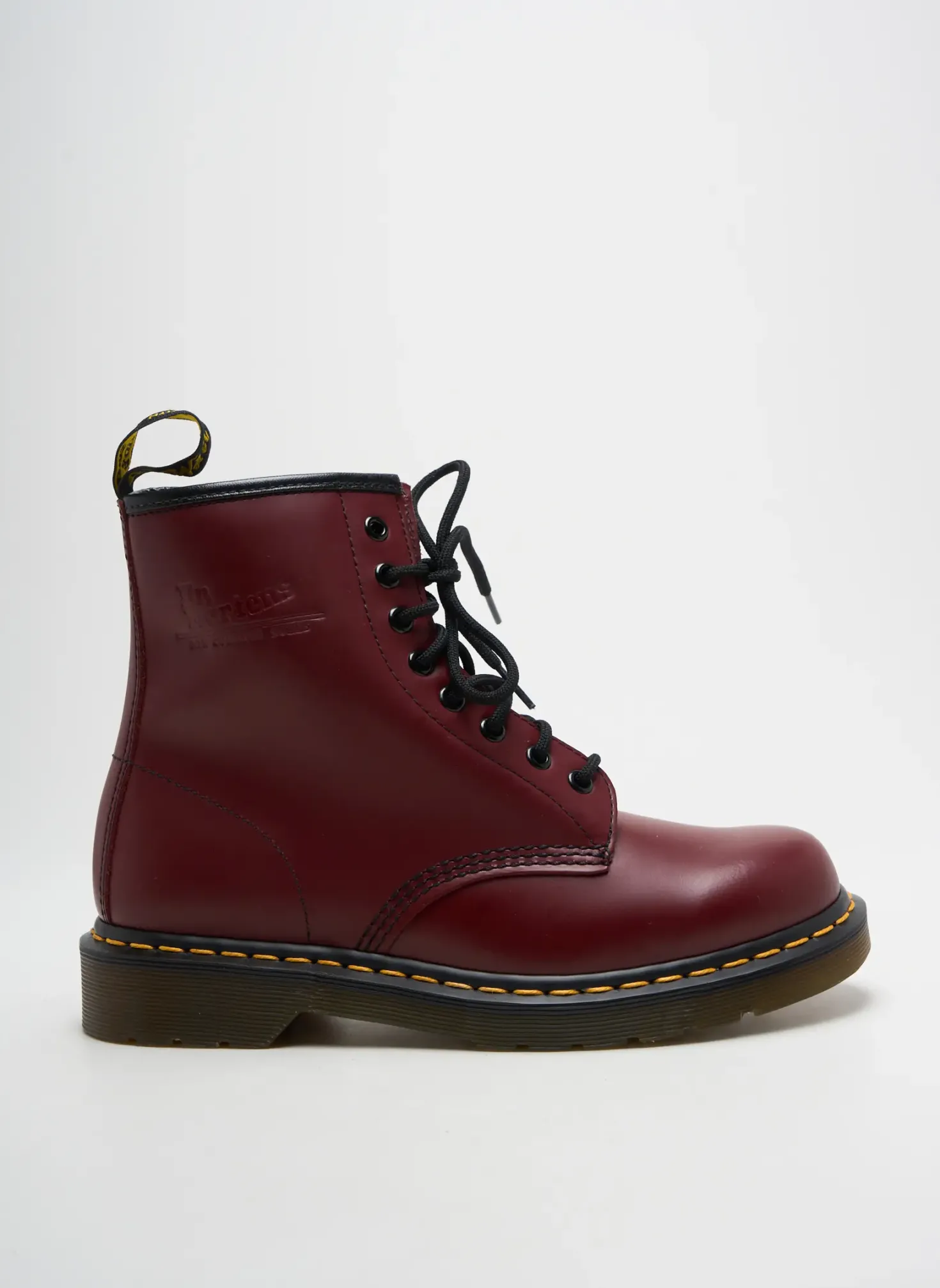 Bottines/boots Dr Martens Rouge Talon Plat Jusqu'à 3cm