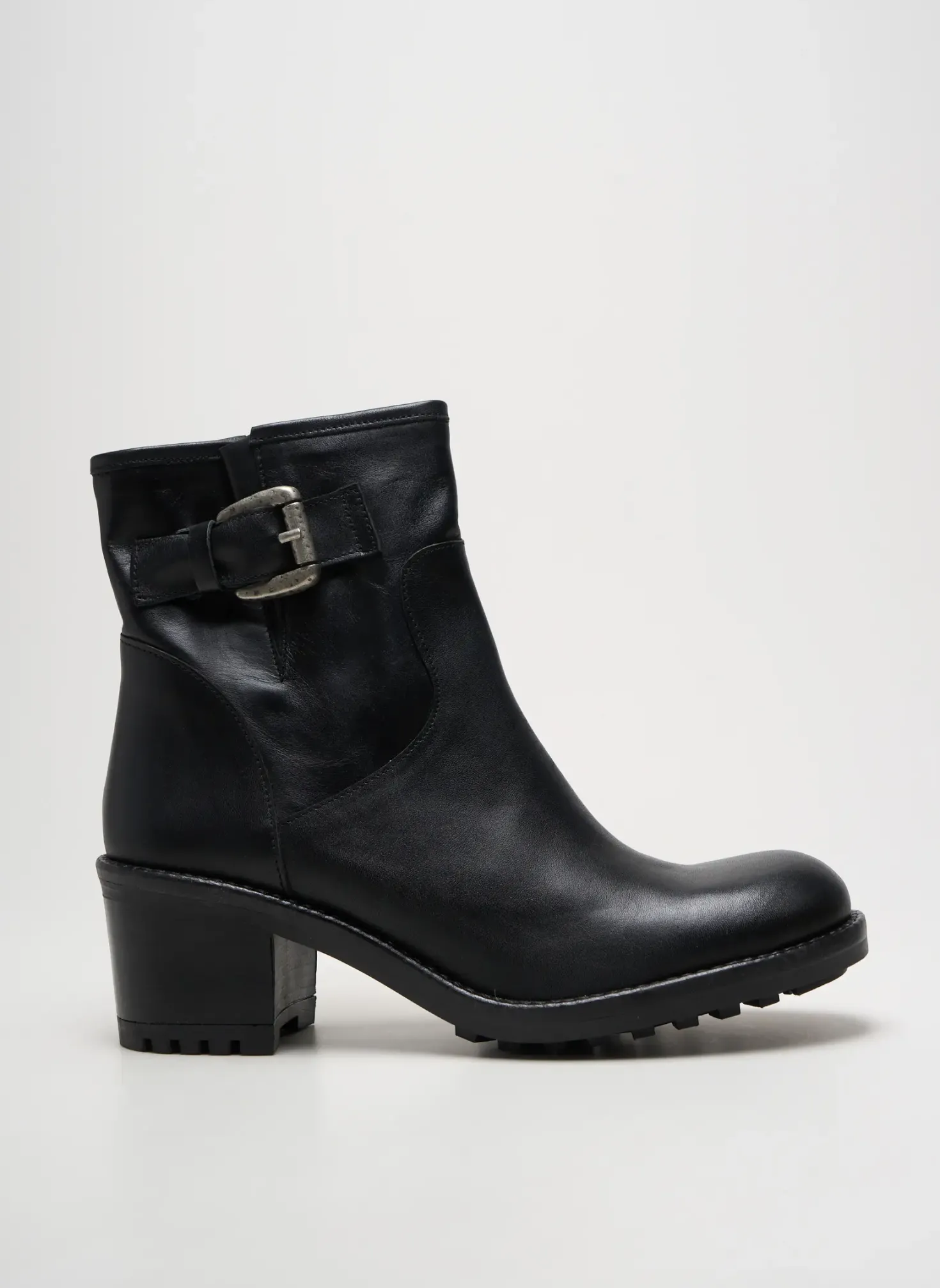 Bottines/boots E-cow Noir Talon De 4 À 6cm