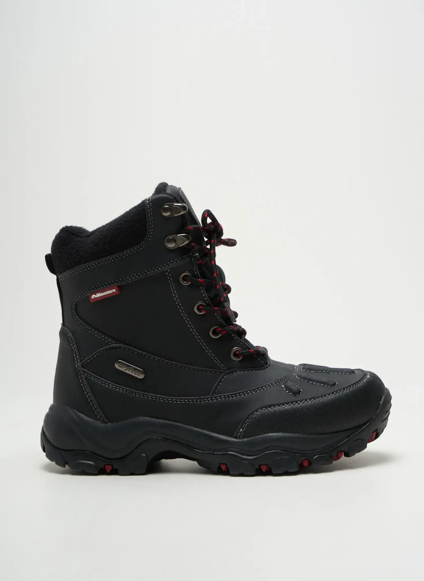 Bottines/boots Elementerre Noir Talon De 4 À 6cm