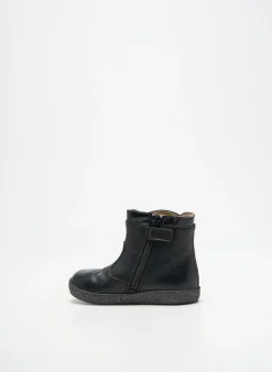 Bottines/boots Falcotto Noir Bout Rond