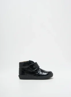 Bottines/boots Falcotto Noir Bout Rond