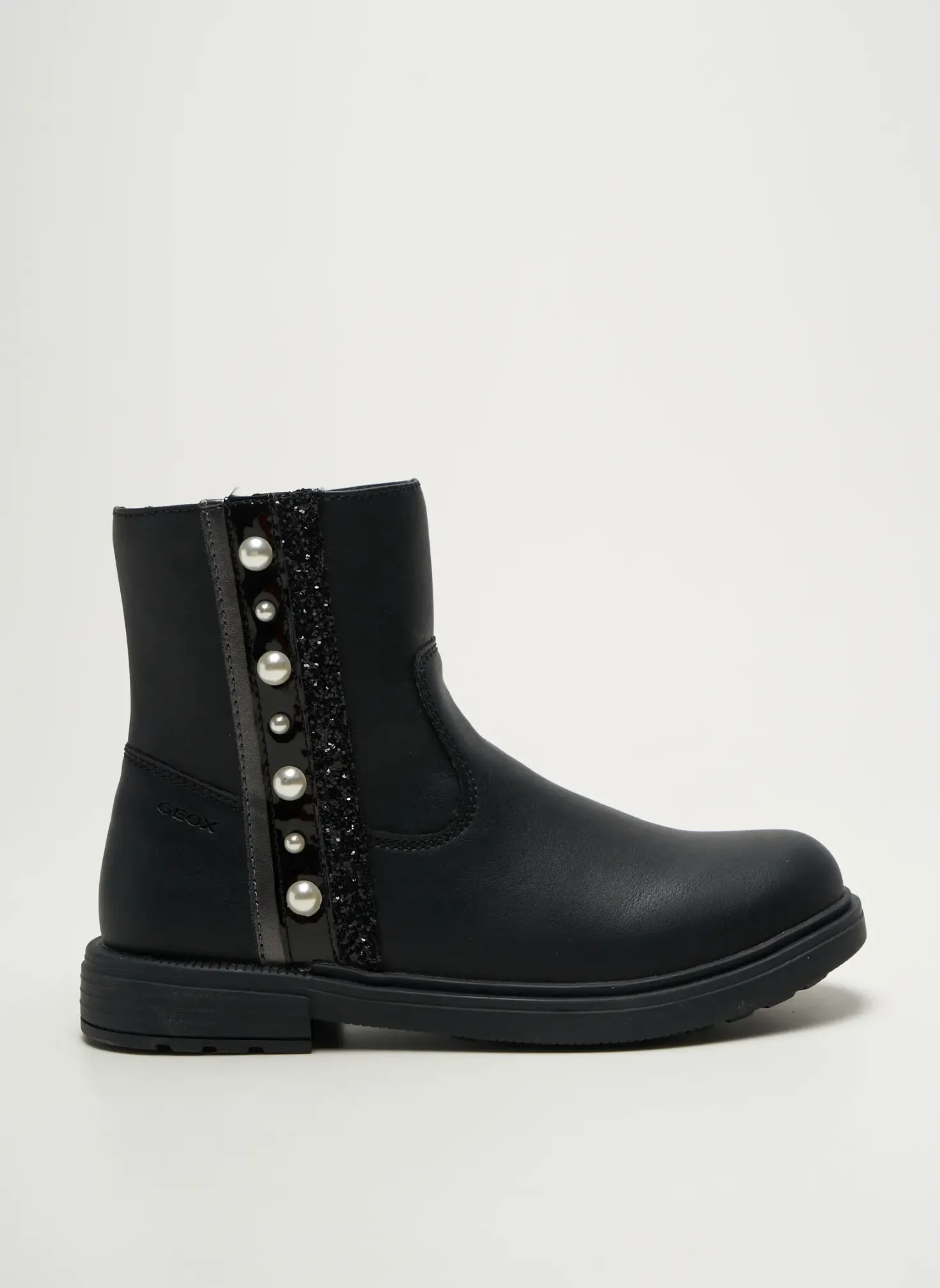 Bottines/boots Geox Noir Bout Rond