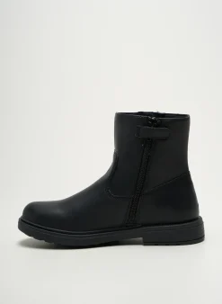 Bottines/boots Geox Noir Bout Rond