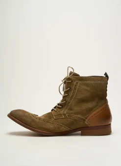 Bottines/boots Hudson Marron Talon Bas