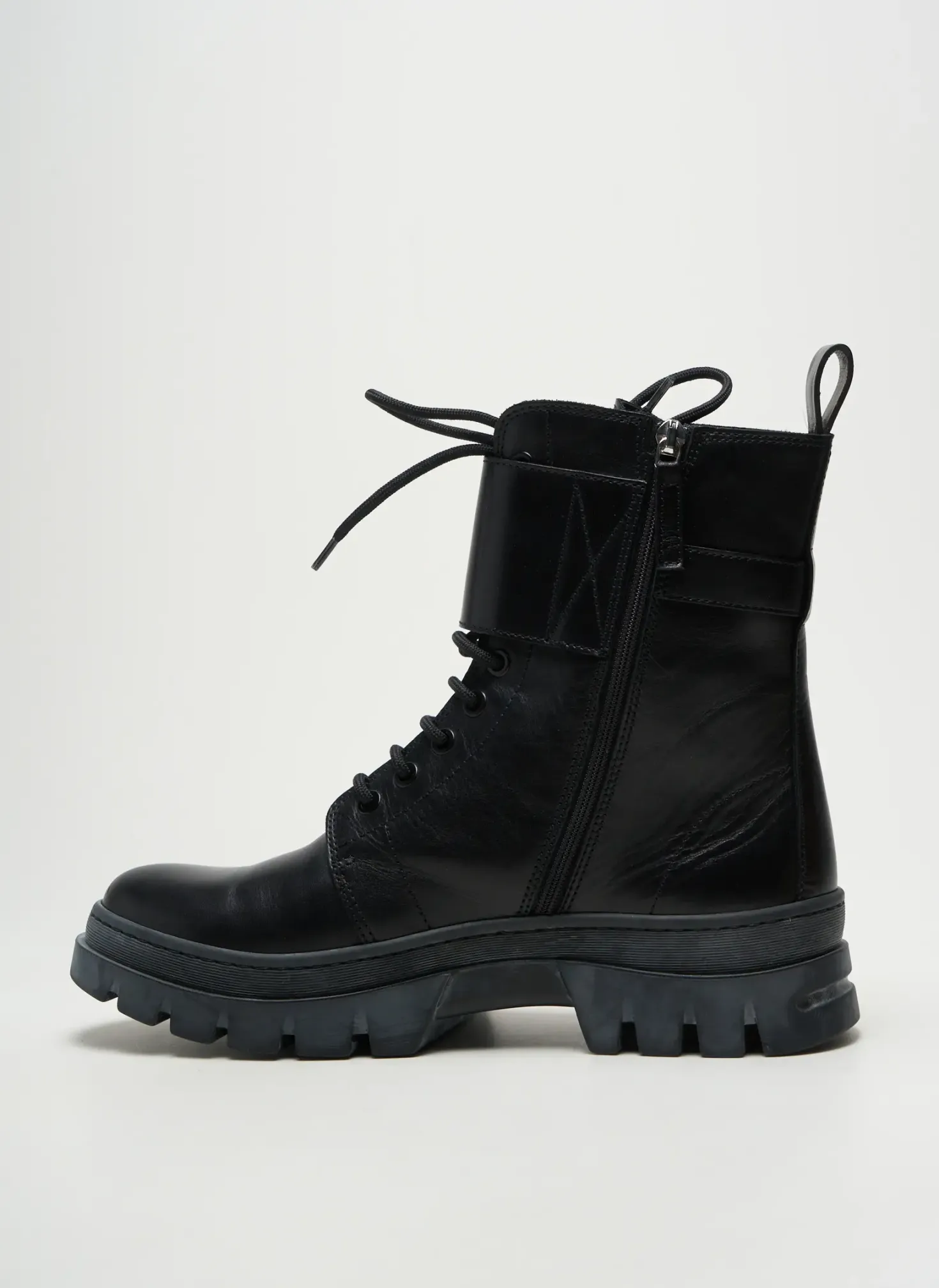 Bottines/boots Hugo Boss Noir Talon Plat Jusqu'à 3cm