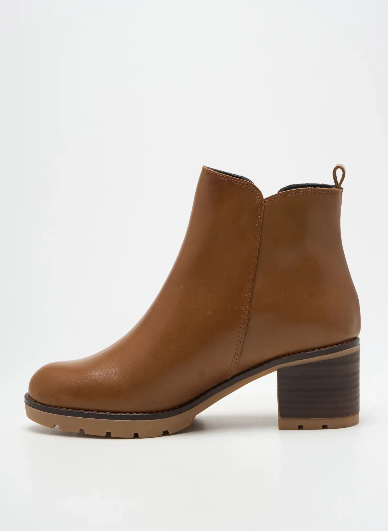 Bottines/boots Jordana Marron Talon De 4 À 6cm
