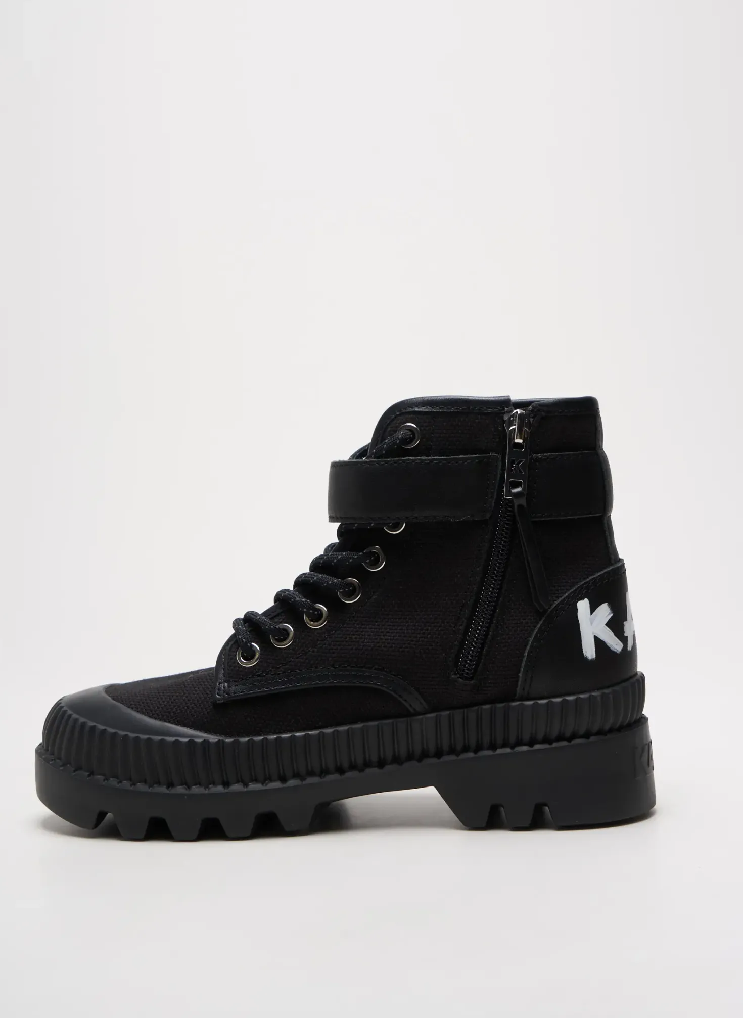 Bottines/boots Karl Lagerfeld Noir Talon Plat Jusqu'à 3cm