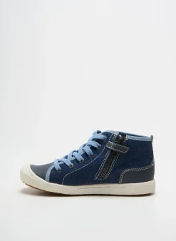 Bottines/boots Kickers Bleu Bout Rond