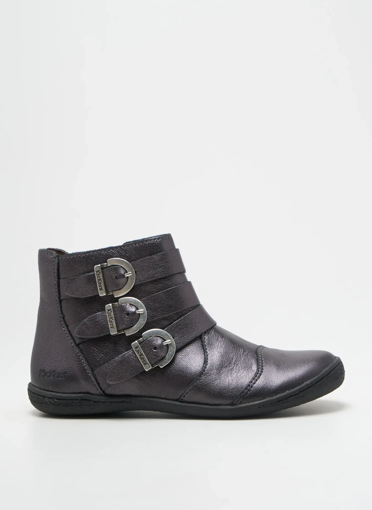 Bottines/boots Kickers Gris Plateforme