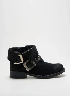 Bottines/boots Le Temps Des Cerises Noir Talon Bas