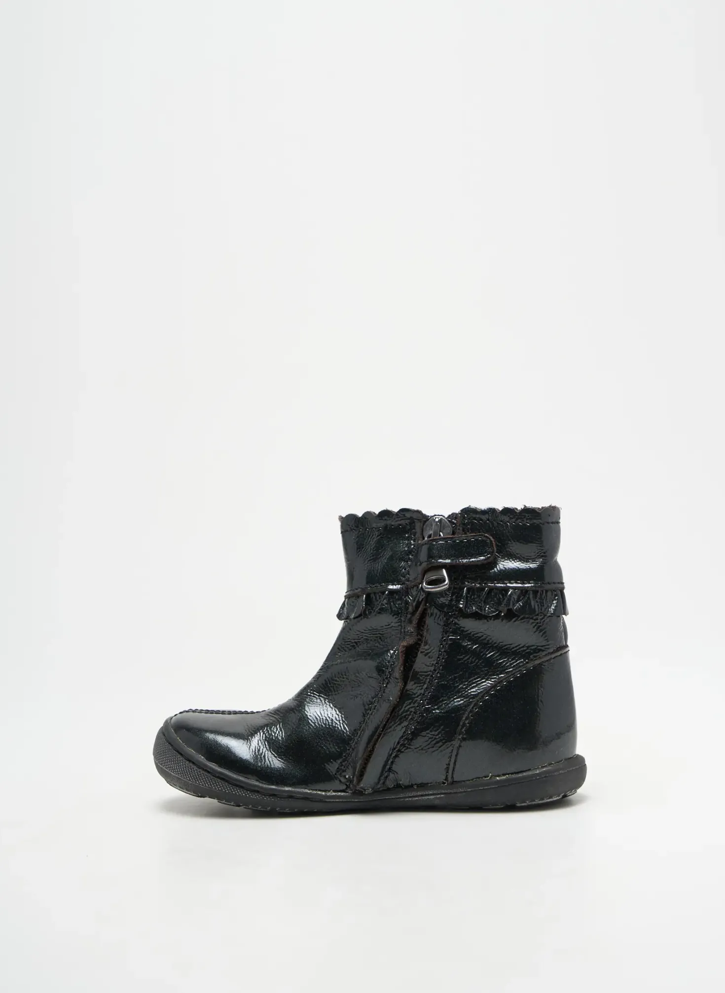 Bottines/boots Little Mary Noir Bout Rond