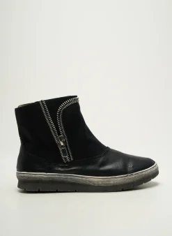 Bottines/boots Madison Noir Talon Plat Jusqu'à 3cm