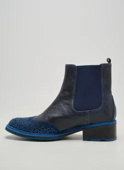 Bottines/boots Mam'zelle Bleu Talon De 4 À 6cm