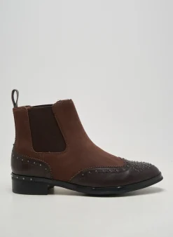 Bottines/boots Mam'zelle Marron Talon Plat Jusqu'à 3cm