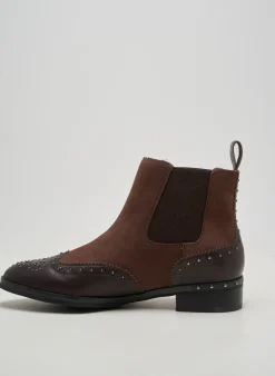 Bottines/boots Mam'zelle Marron Talon Plat Jusqu'à 3cm