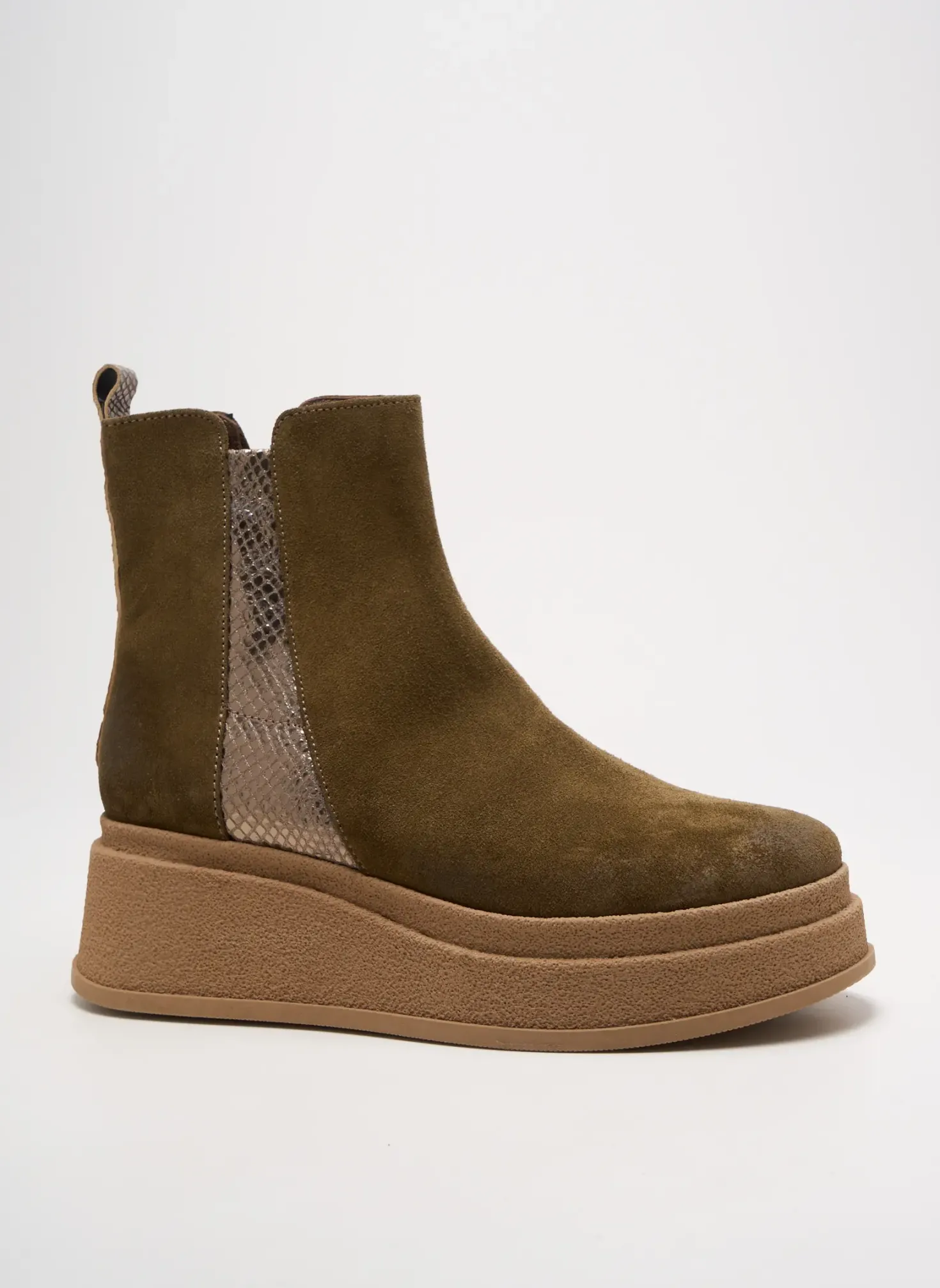 Bottines/boots Minka Design Vert Talon De 4 À 6cm