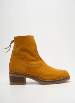 Bottines/boots Mkd Jaune Talon De 4 À 6cm