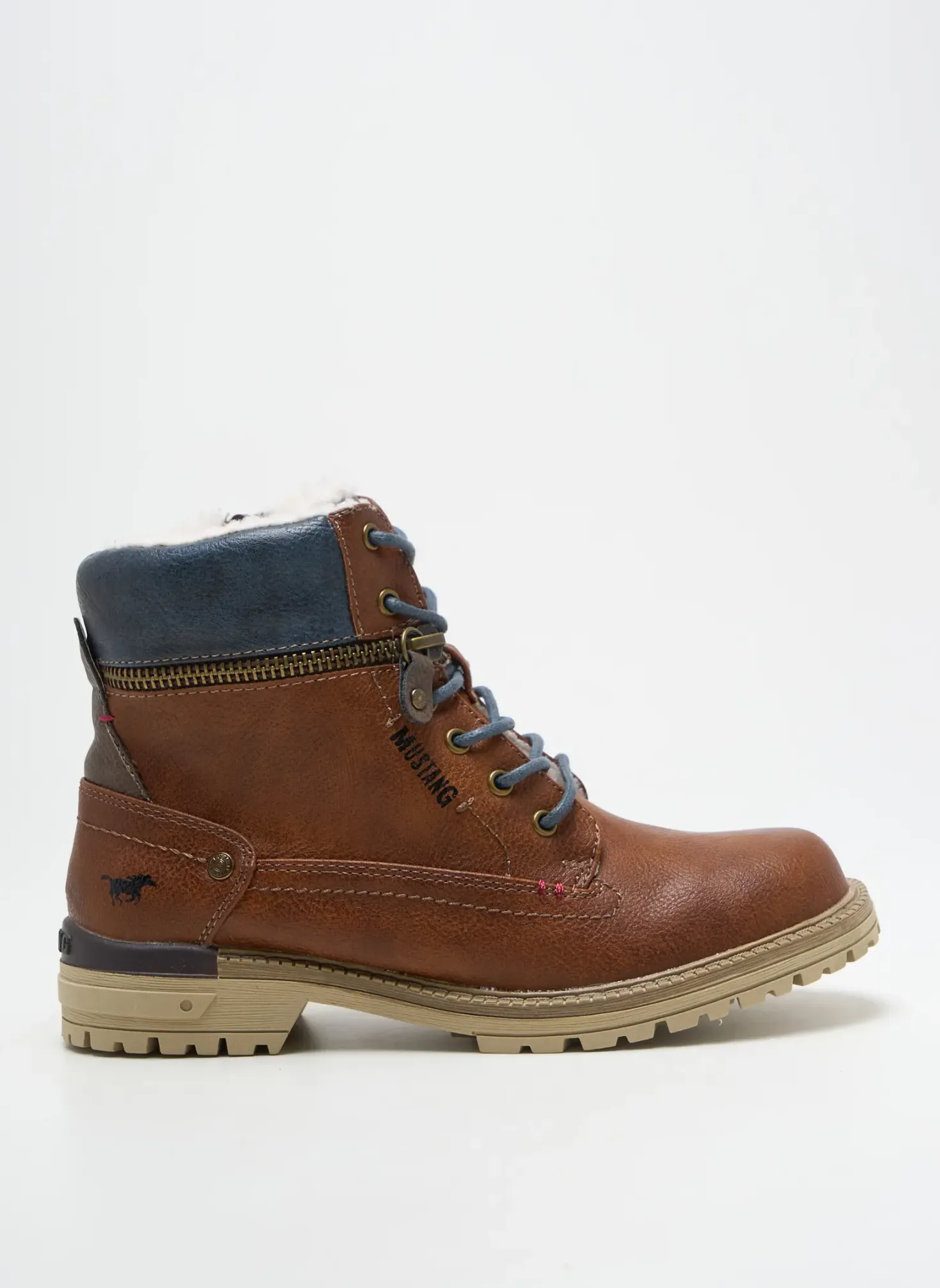Bottines/boots Mustang Marron Bout Rond