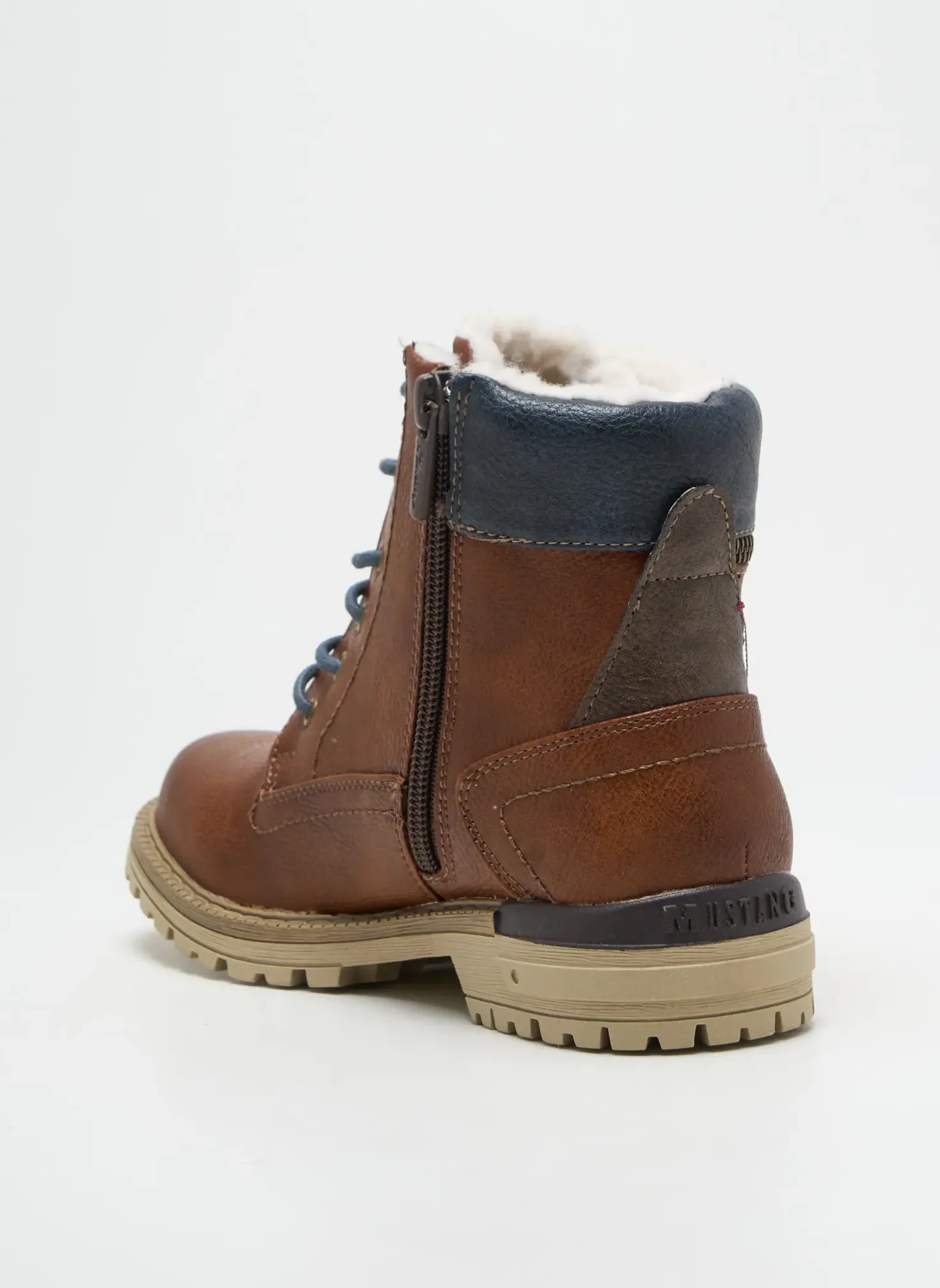 Bottines/boots Mustang Marron Bout Rond