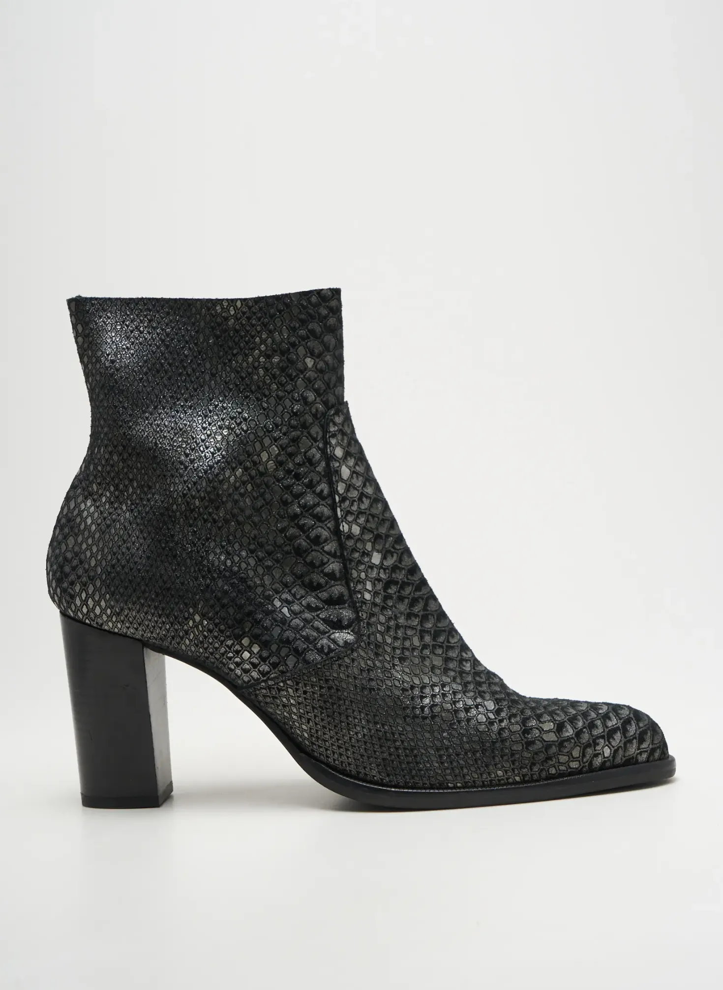 Bottines/boots Myma Argent Talon De 7 À 9cm