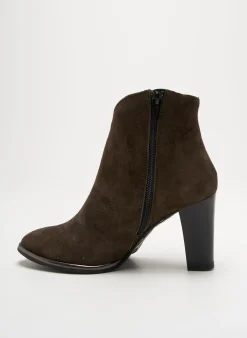 Bottines/boots Myma Vert Talon De 7 À 9cm