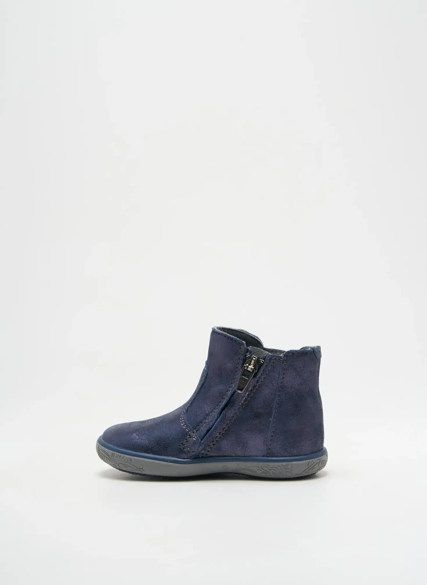 Bottines/boots Noël Bleu Bout Rond