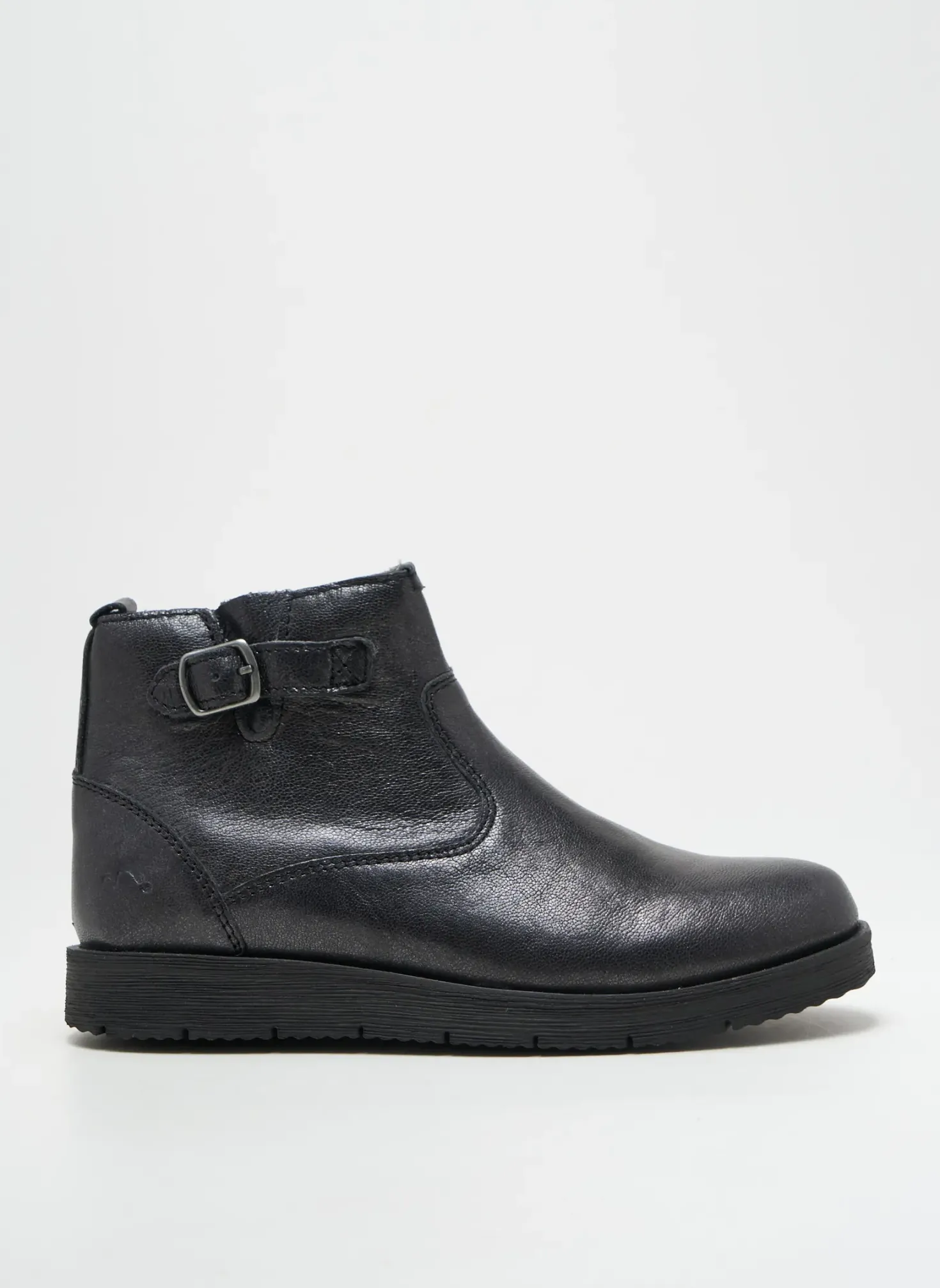 Bottines/boots Noël Noir Bout Rond