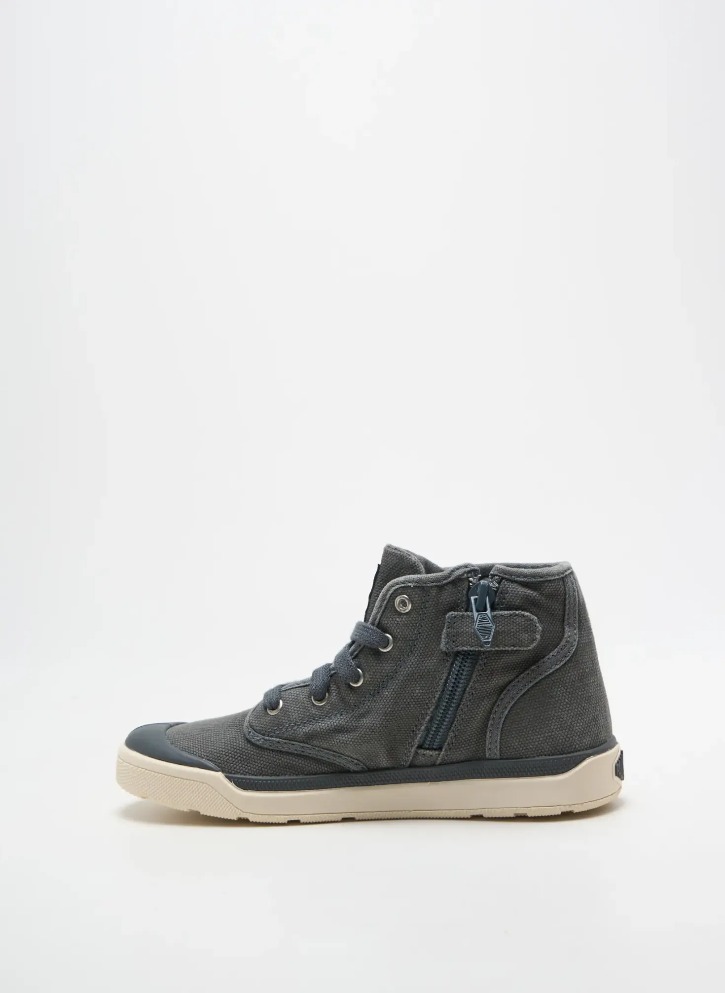 Bottines/boots Palladium Gris Bout Rond