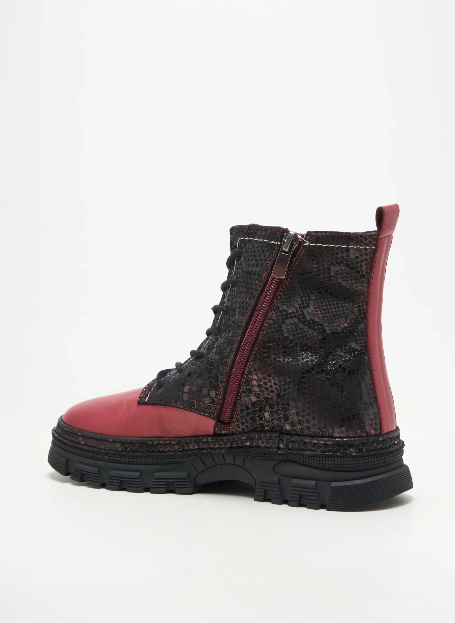 Bottines/boots Pedro Torres Rouge Talon Plat Jusqu'à 3cm