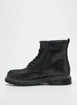 Bottines/boots Poldino Noir Bout Rond