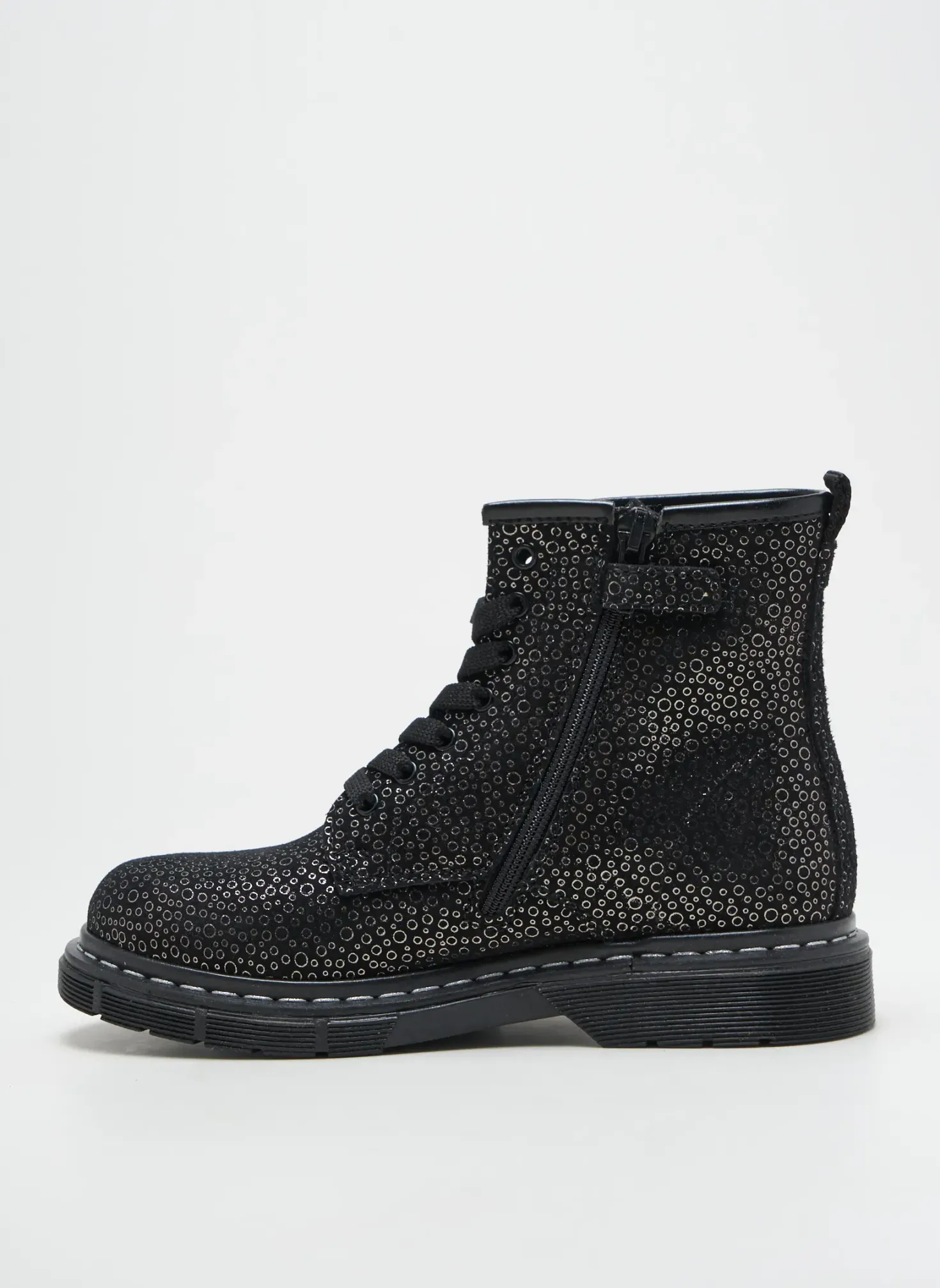 Bottines/boots Poldino Noir Bout Rond