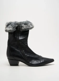 Bottines/boots Pomares Vazquez Noir Talon De 4 À 6cm