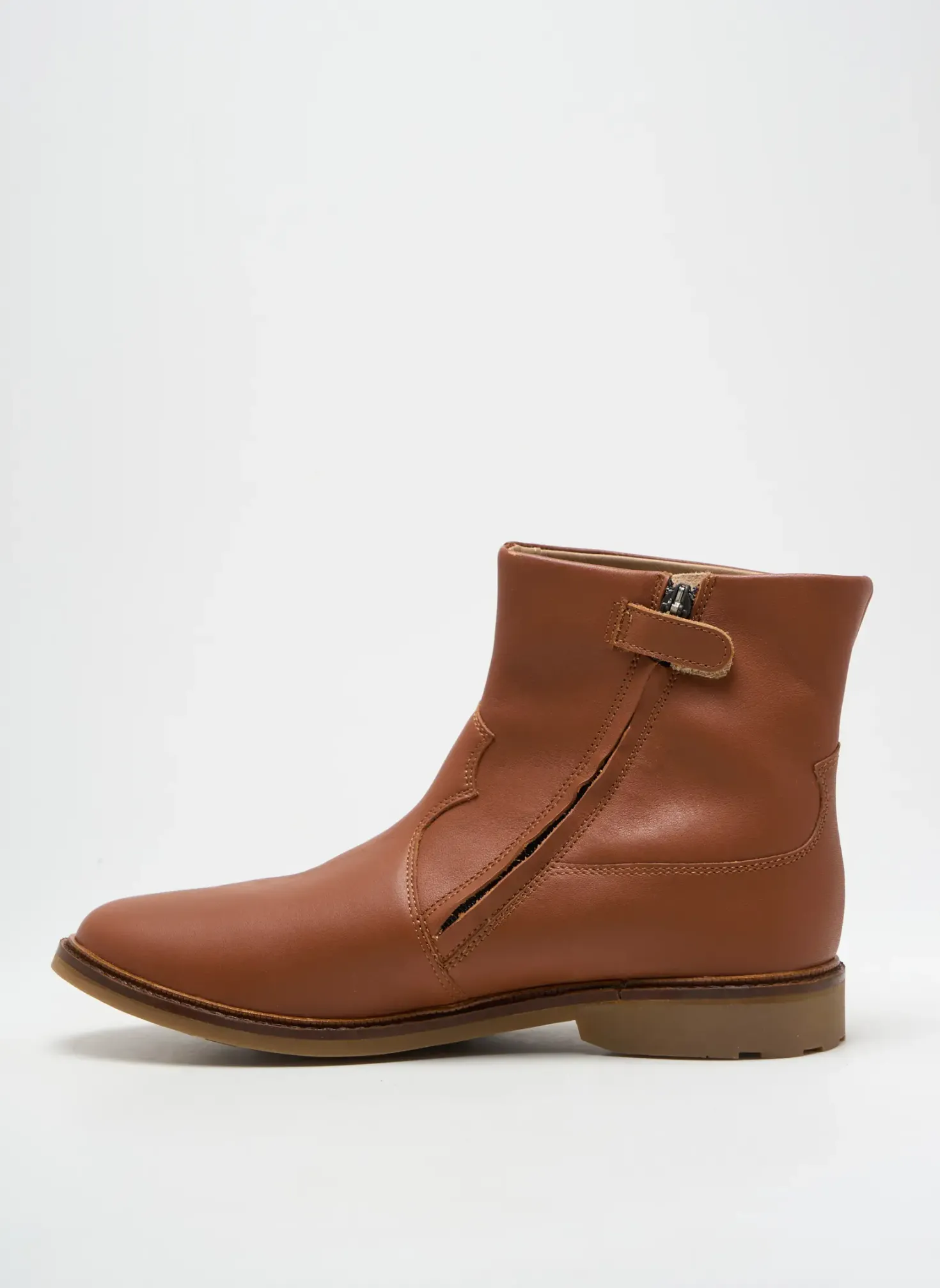 Bottines/boots Pom D'api Marron Talon Bas
