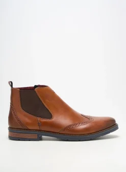 Bottines/boots Rieker Marron Talon Bas