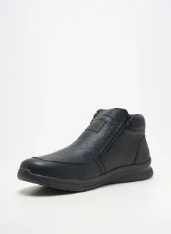 Bottines/boots Rieker Noir Bout Rond