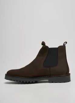 Bottines/boots Selected Marron Talon Bas