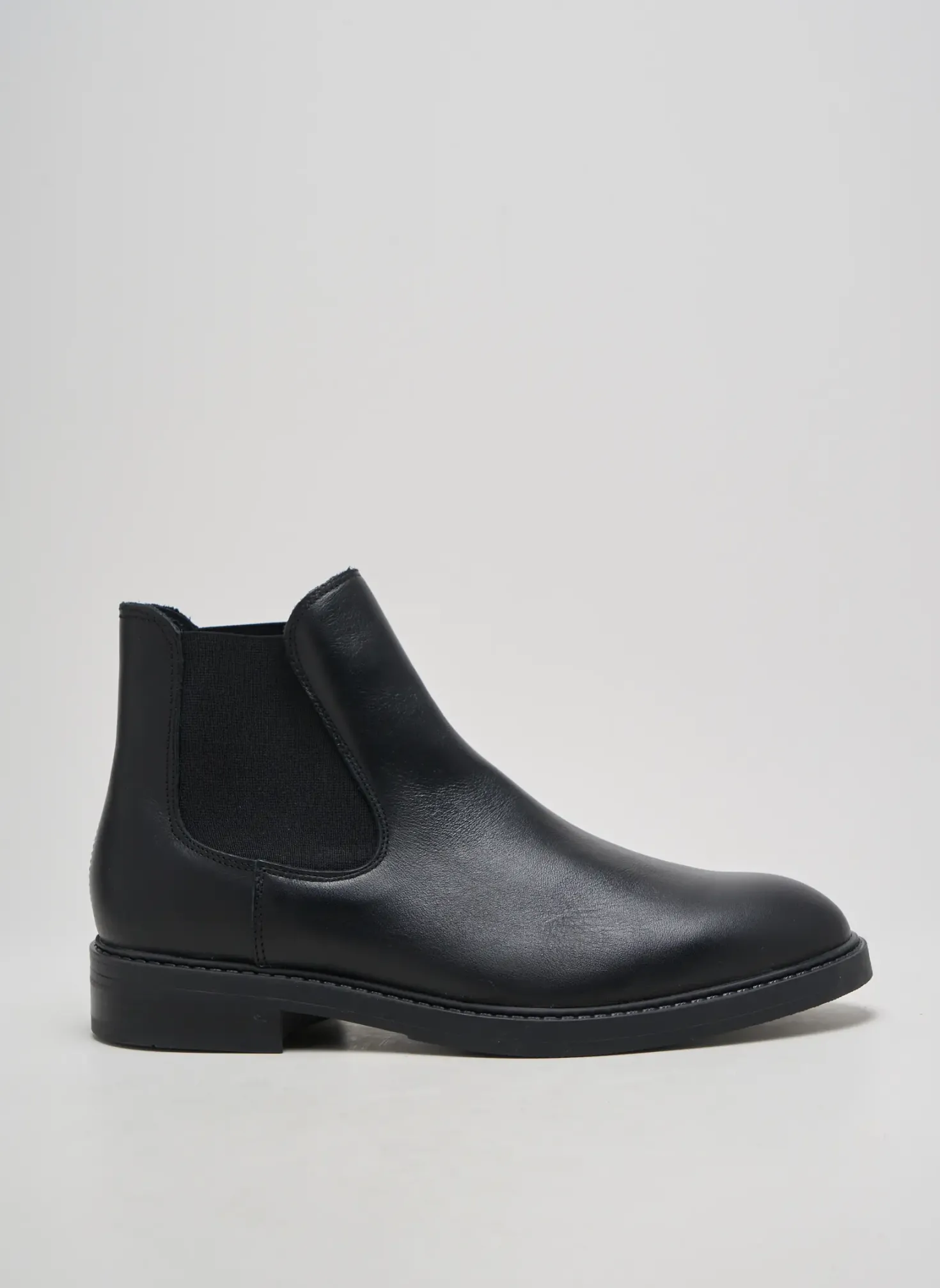 Bottines/boots Selected Noir Talon Bas