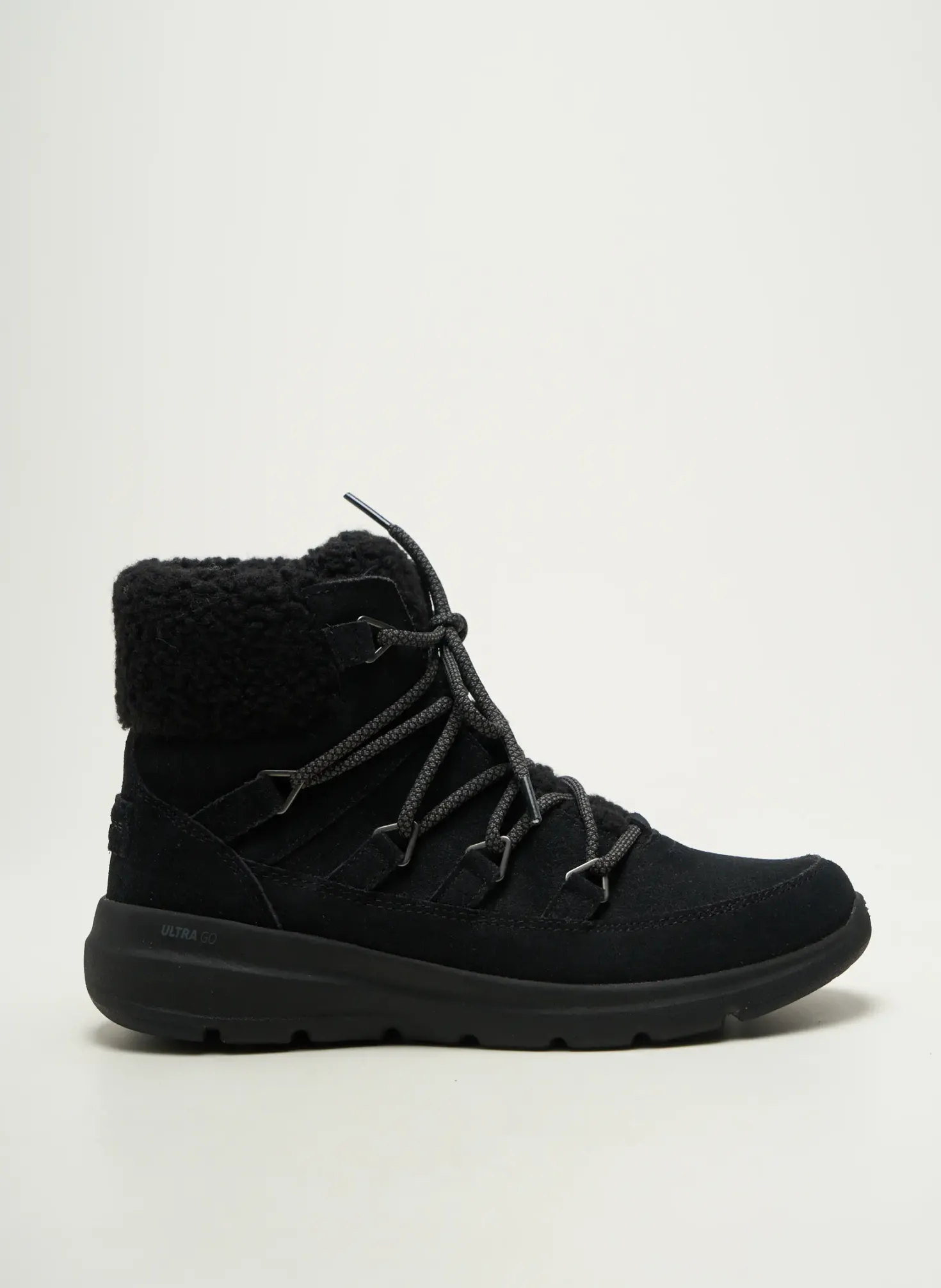 Bottines/boots Skechers Noir Talon Plat Jusqu'à 3cm