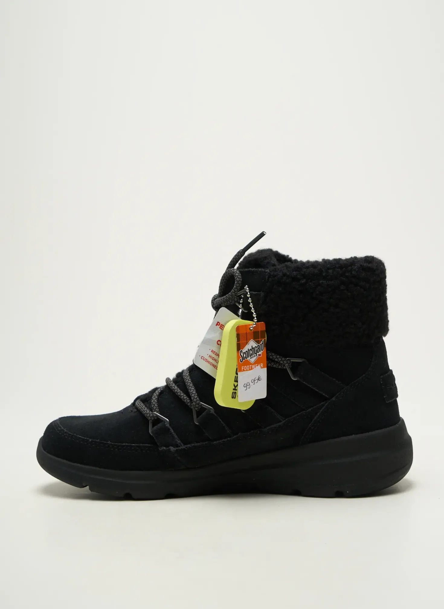 Bottines/boots Skechers Noir Talon Plat Jusqu'à 3cm