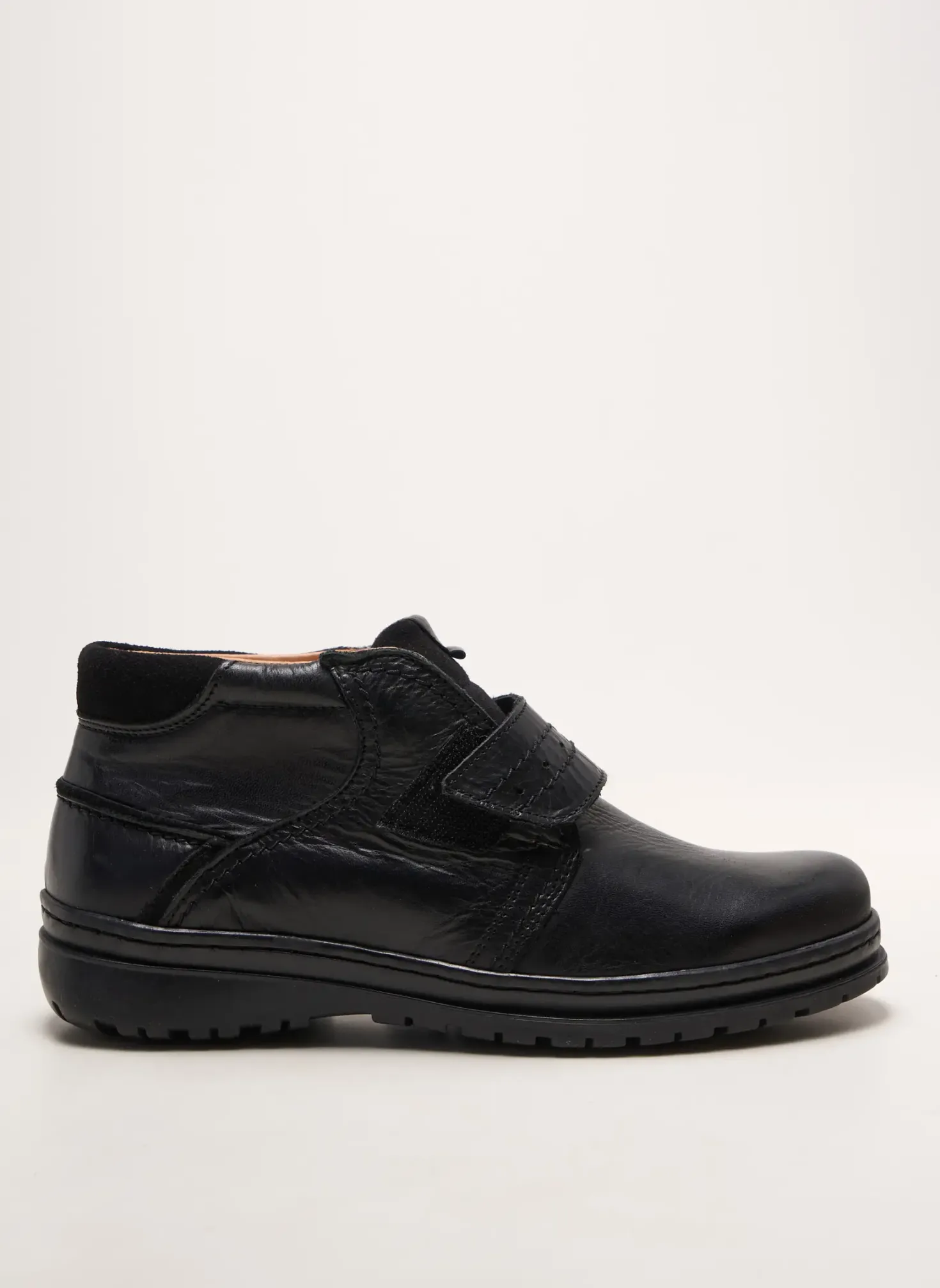 Bottines/boots Smann Noir Bout Rond