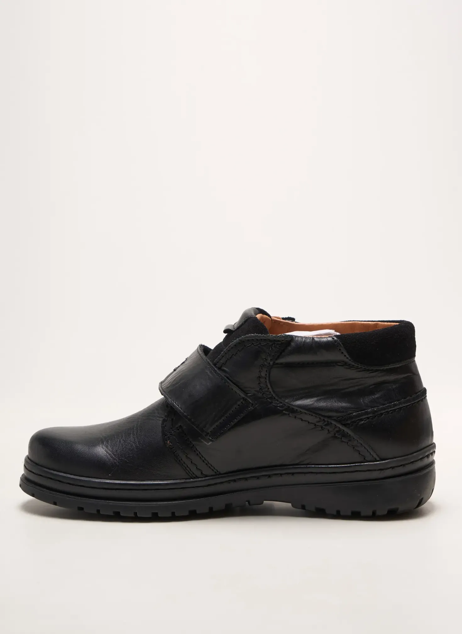 Bottines/boots Smann Noir Bout Rond