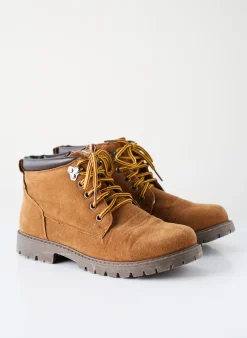 Bottines/boots Trappeur Marron Talon Bas