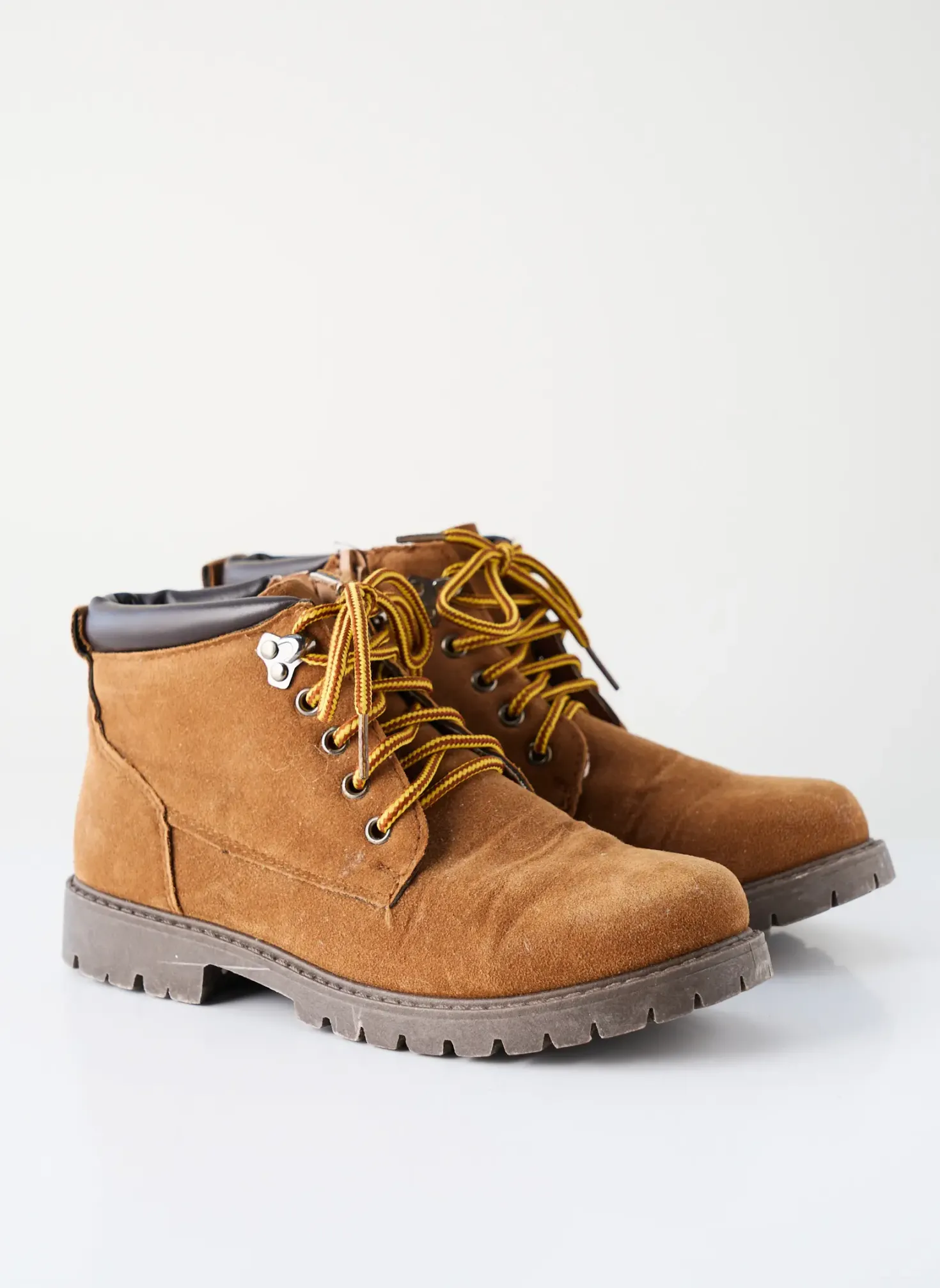 Bottines/boots Trappeur Marron Talon Bas
