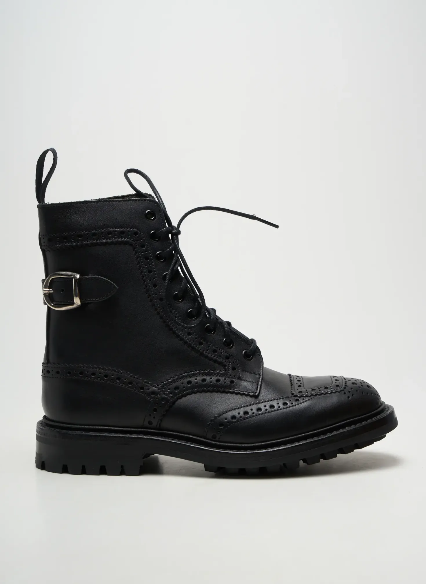 Bottines/boots Tricker's Noir Talon Bas