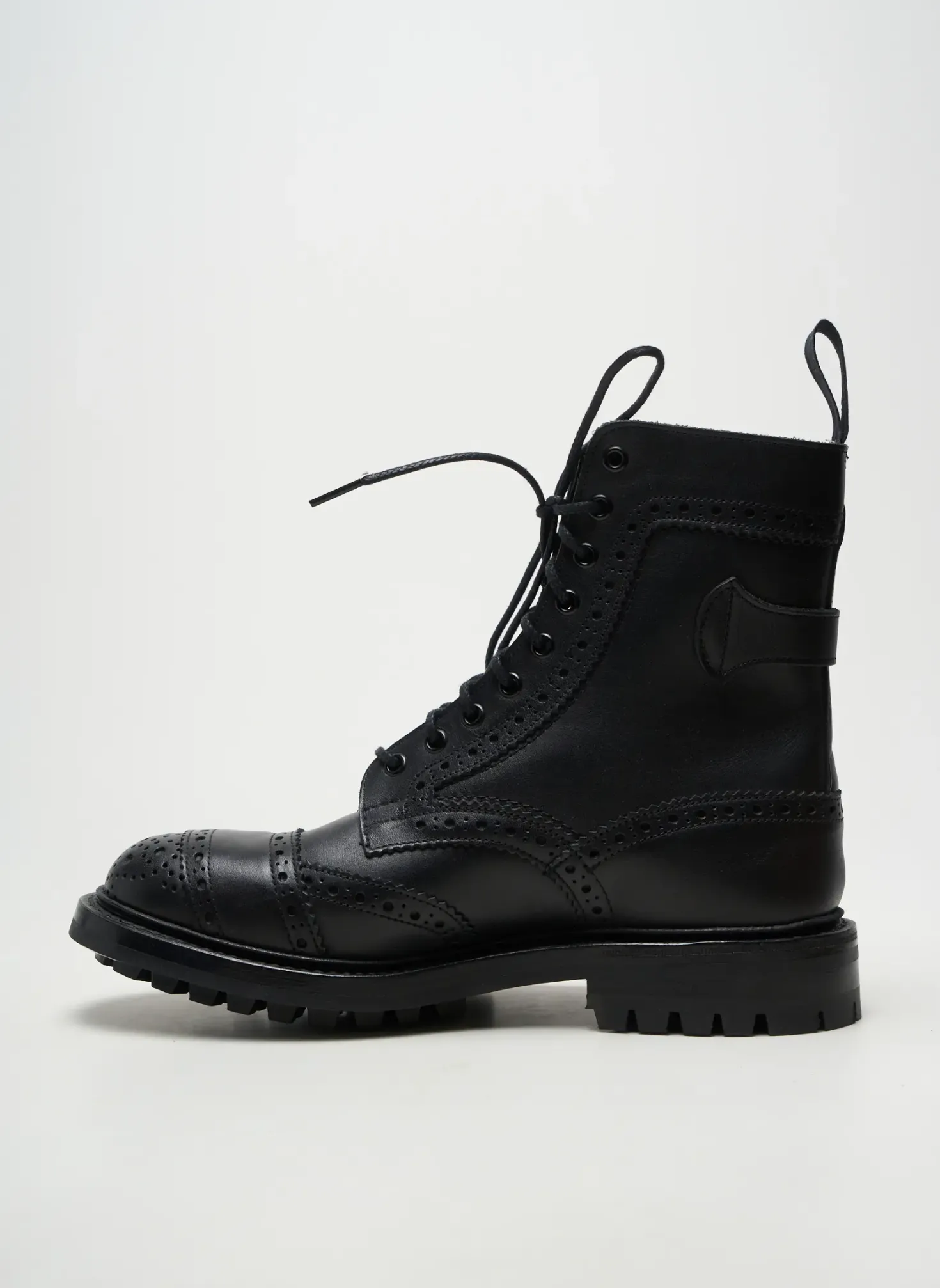 Bottines/boots Tricker's Noir Talon Bas
