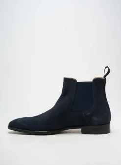 Bottines/boots Yves Saint Clair Bleu Talon Bas